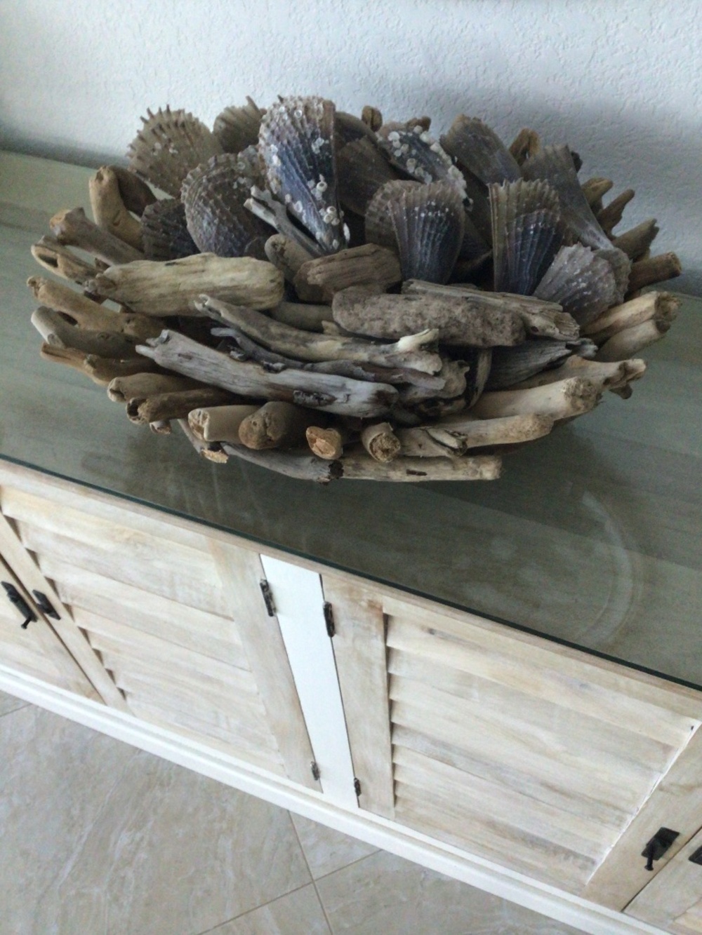 Driftwood bowl large.